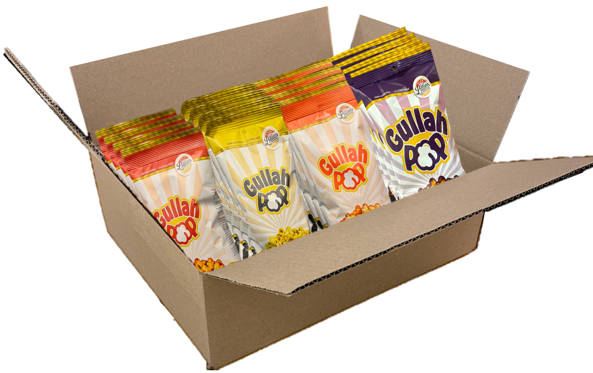 Gullah Pop Variety Popcorn (12 ct.) – LilliesofChas Gullah Pop Variety Popcorn (12 ct.) – LilliesofChas