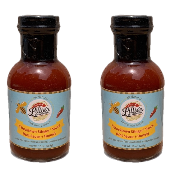 Chucktown Stinger (Hot Sauce + Honey), 2-10Oz